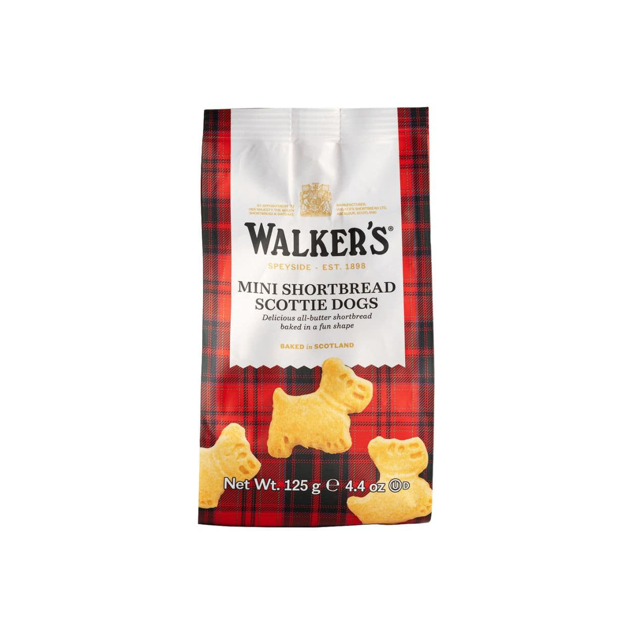 Wholesale Mini Scottie Dog Shortbread 4.4 oz.- Bulk