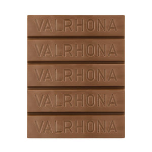 Wholesale Valrhona Jivara Milk Chocolate Block 3 kg-1ct Case Bulk