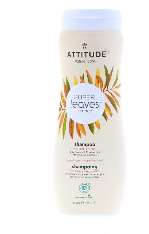 Attitude Super Leaves Volume & Shine Shampoo Bottle
