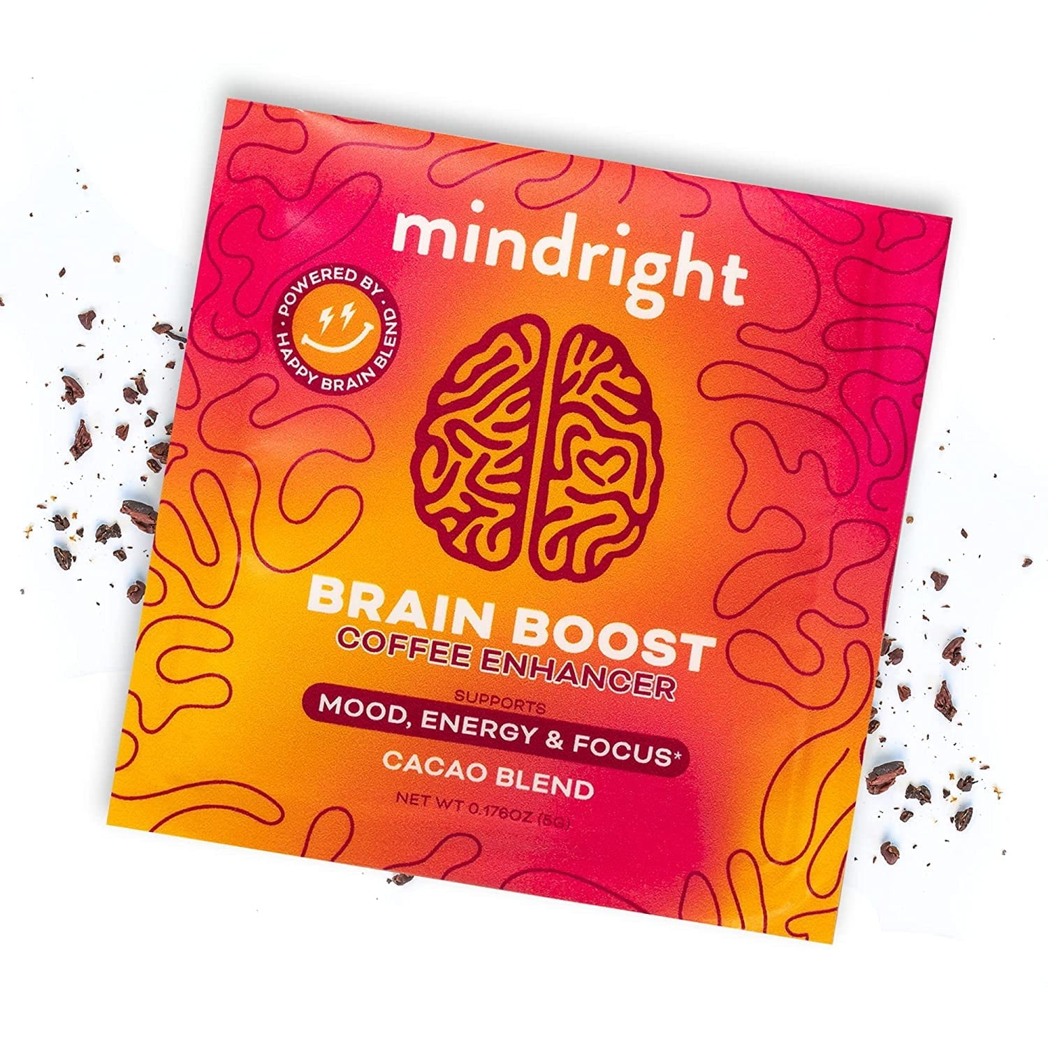 Mindright Brain Boost Coffee Enhancer Powder 0.17 Oz