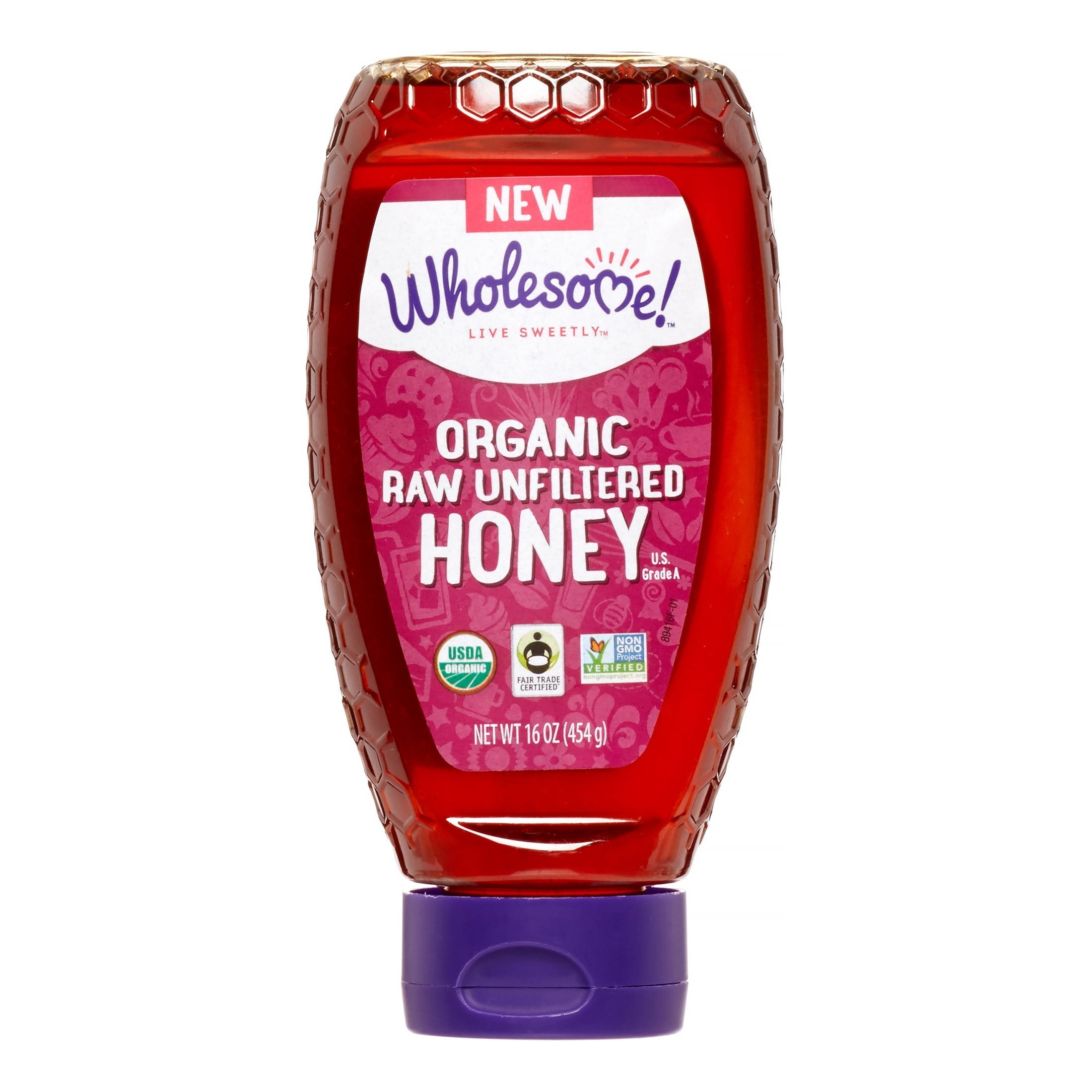 Wholesome Sweeteners Organic Honey, 16 Oz