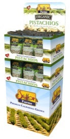 Wholesale Setton Farms Salted/Roasted Pistachio 8 Oz Bags With Display Shippers- Bulk
