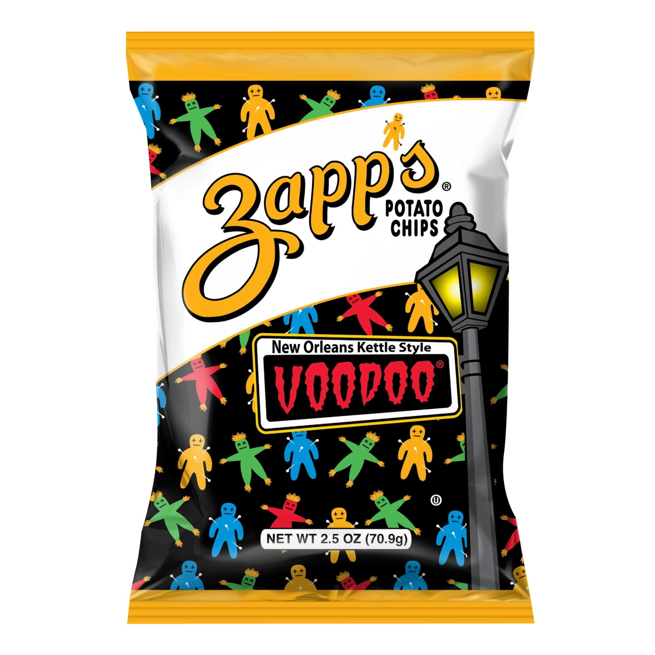 Zapp's Voodoo Potato Chips 2.5 Oz