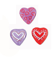 Wholesale ½ Oz. Medium Hearts (2 Displayers)- Bulk