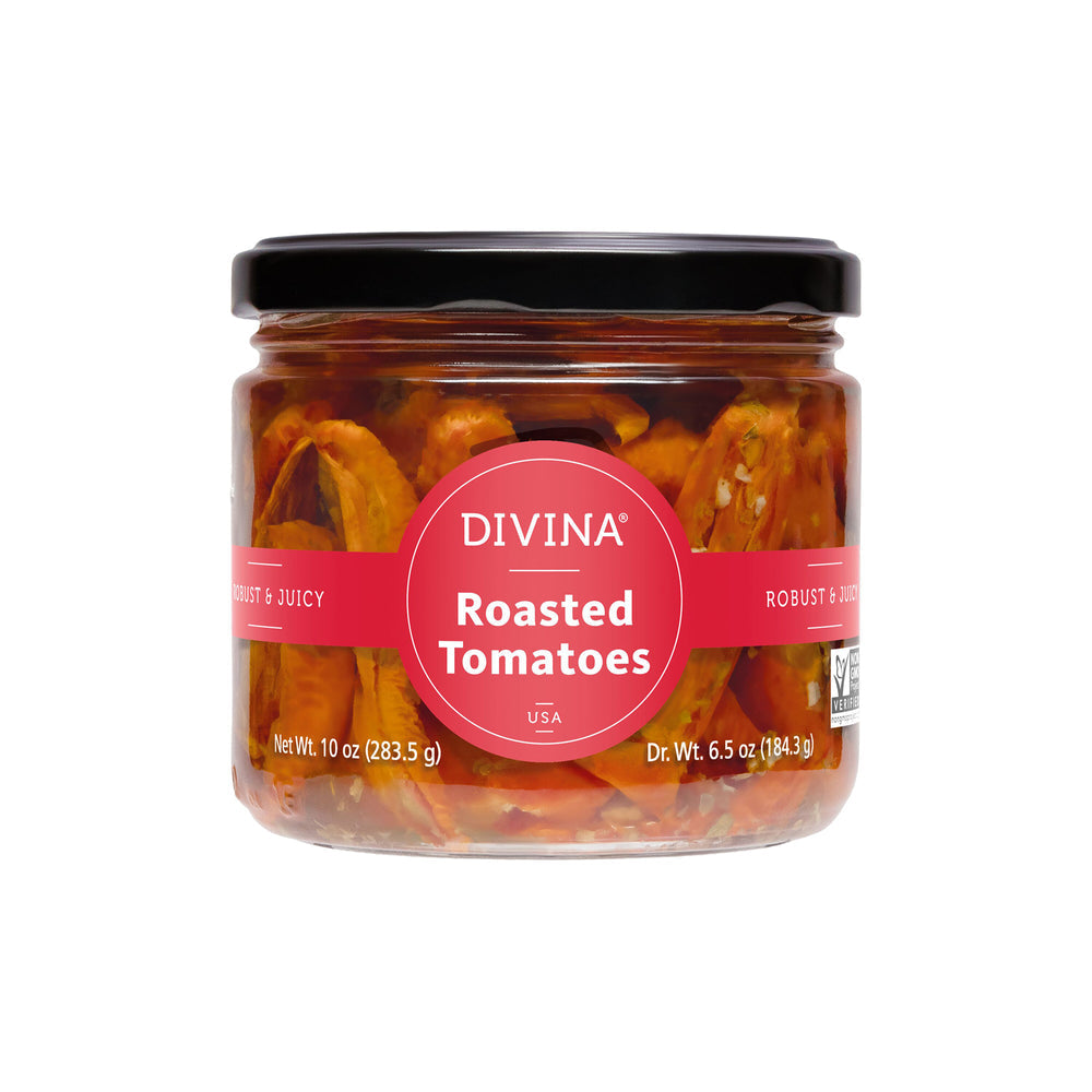 Divina Roasted Red Tomatoes 6.5oz Jar