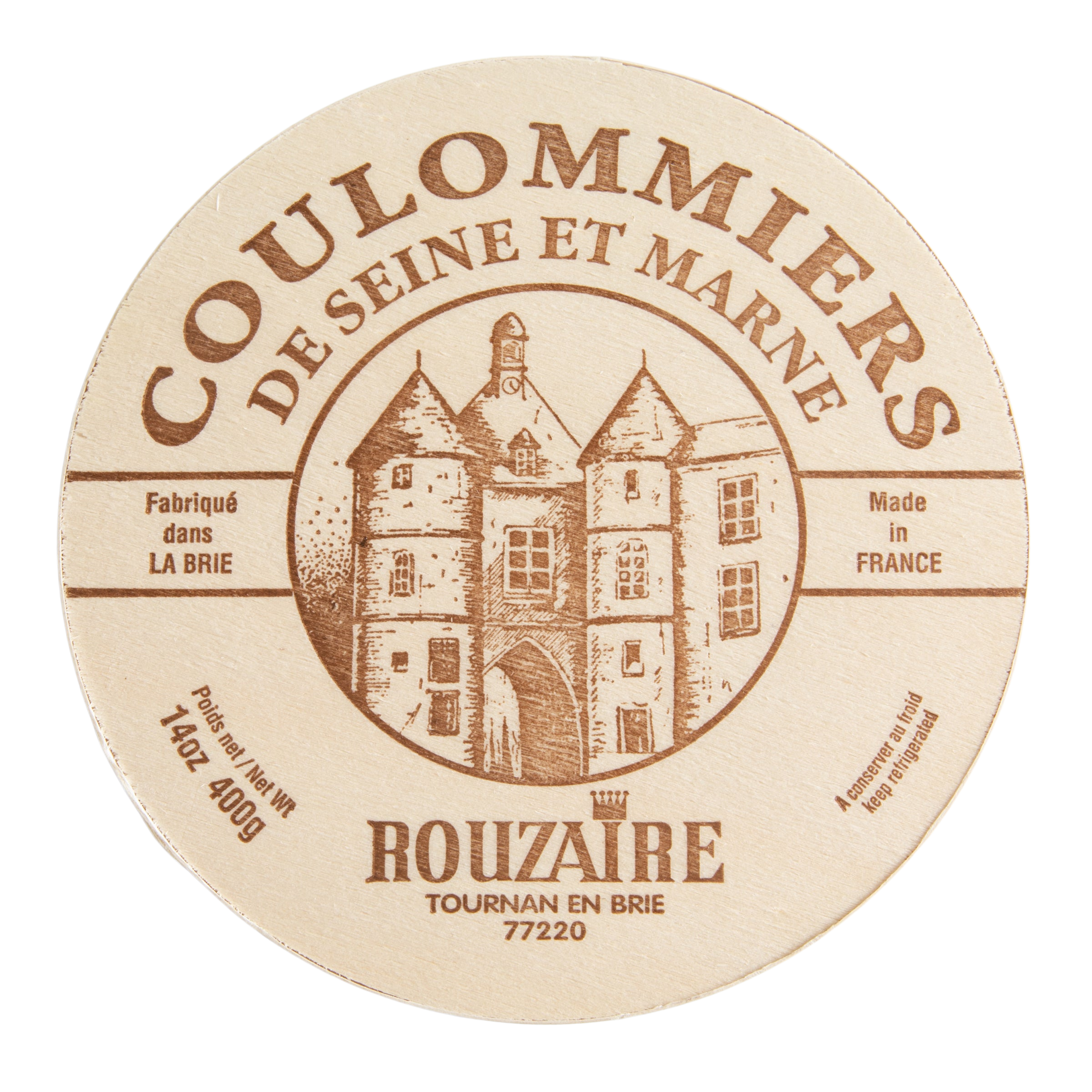 Rouzaire Coulommiers Cheese 400g 6ct