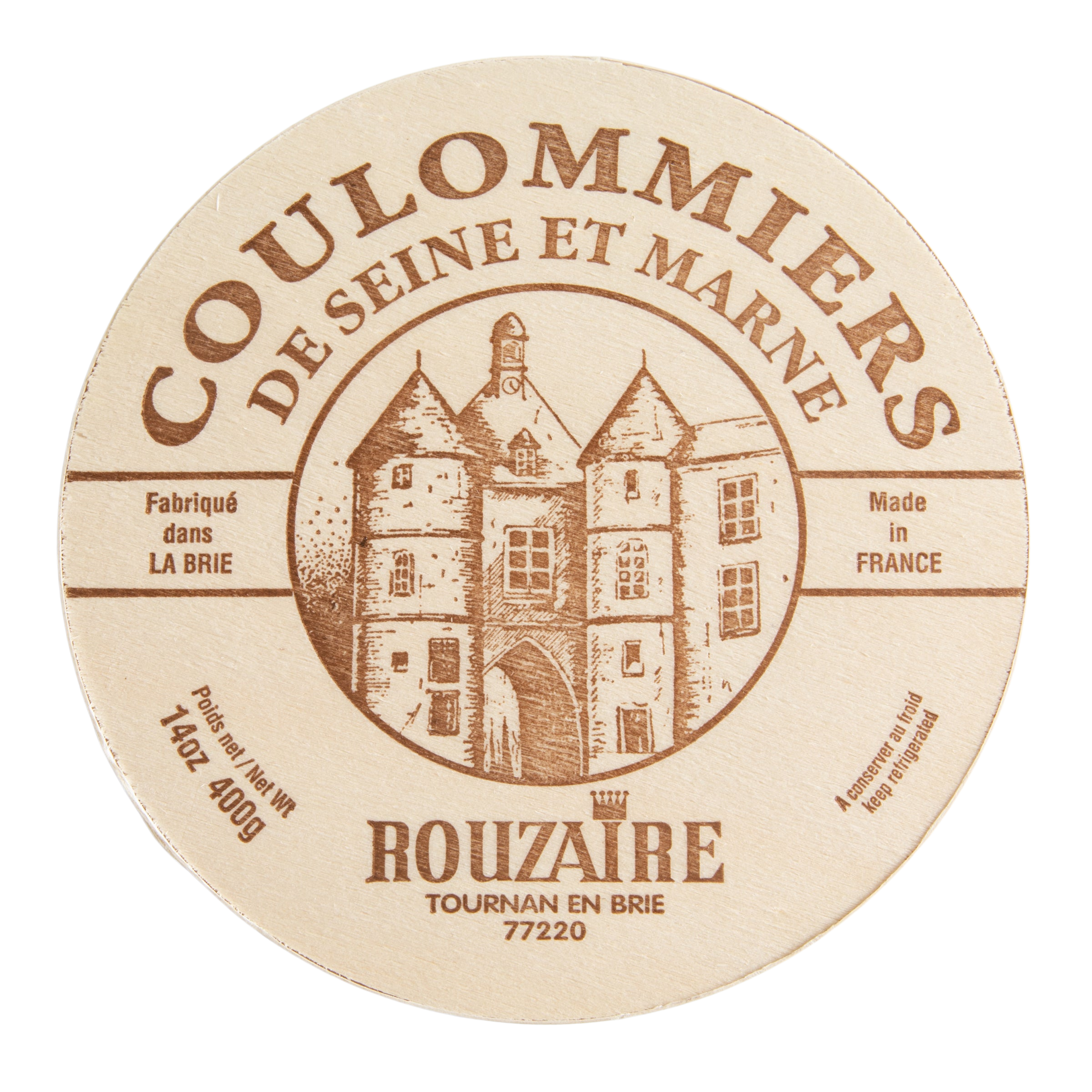 Coulommiers Rouzaire Large Box Usa Cheese 400G