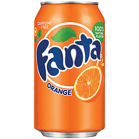Fanta Orange Soda 12 Fl Oz Can
