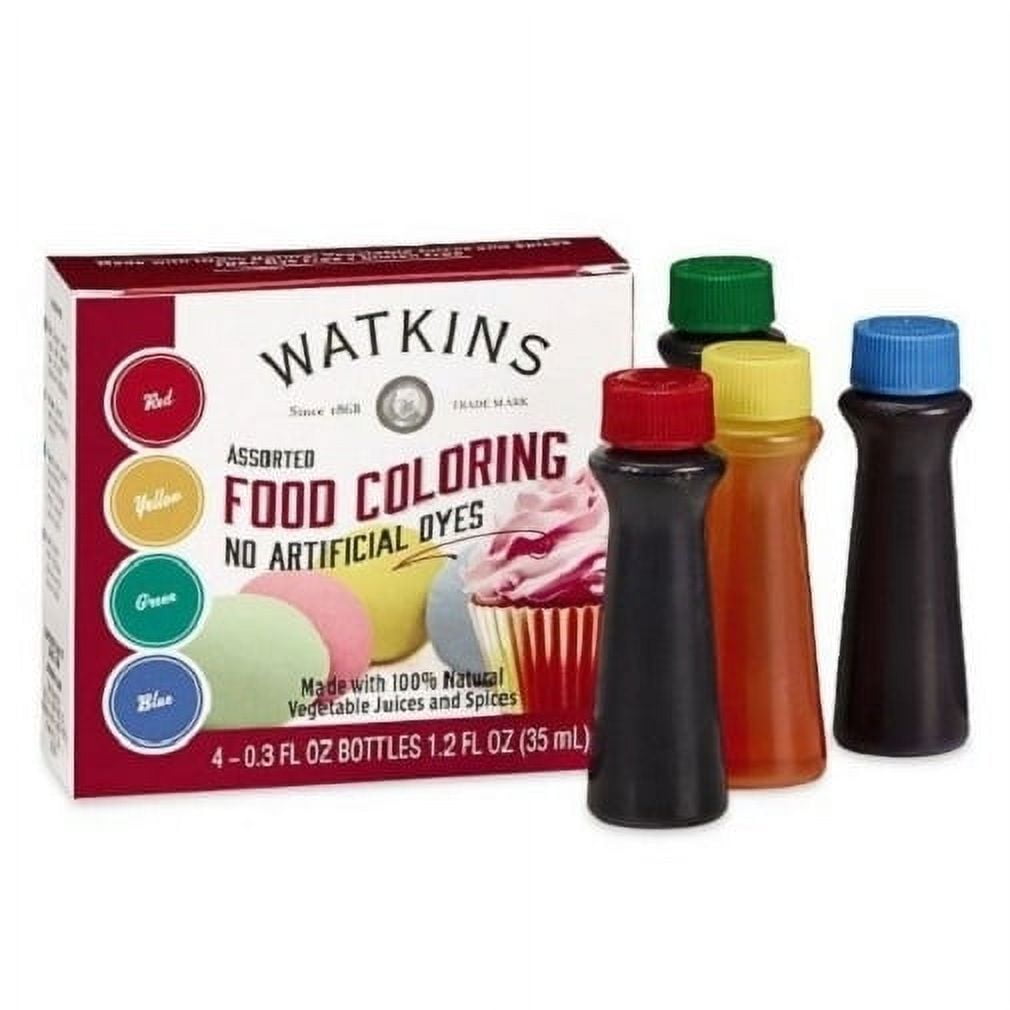 Watkins Assorted Food Colouring 35 ml.