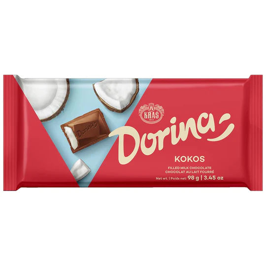 Kras Dorina Coconut Chocolate 98g