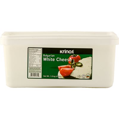 Krinos White Cheese - Bulgarian 4lb (1.8kg) tubs