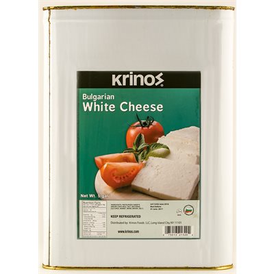 Krinos White Cheese 5Gal Tin