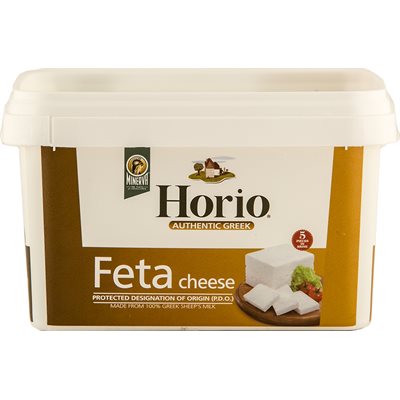 Wholesale Horio Feta Cheese 1Kg (35Oz) Tub- Bulk