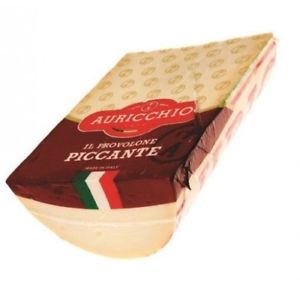 Auricchio Provolone Salame Quarters Cheese 17 LB