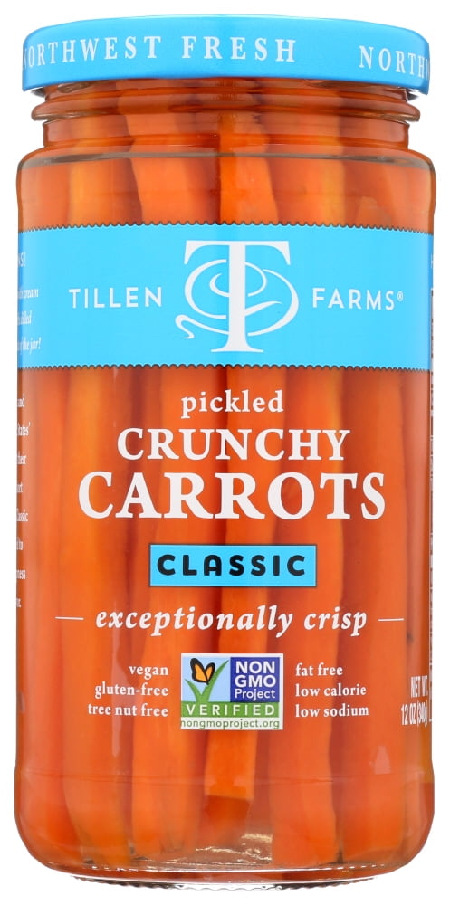 Tillen Farms Crunchy Pickled Carrots 12 Oz