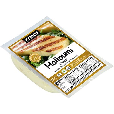 Krinos Halloumi Cheese Gold Sheep'S Milk 225G Vac Pack