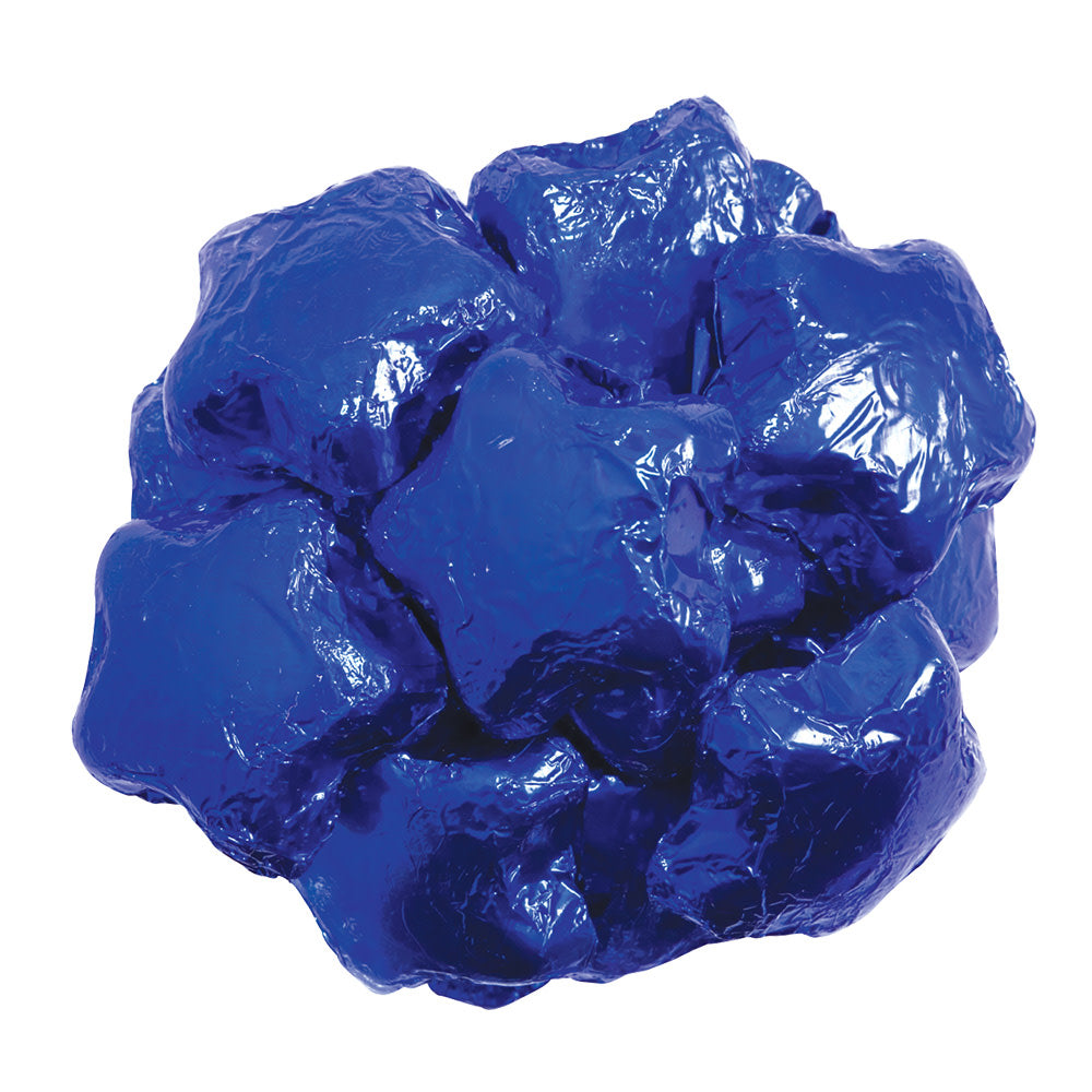 Wholesale Madelaine Blue Foiled Milk Chocolate Stars- Bulk