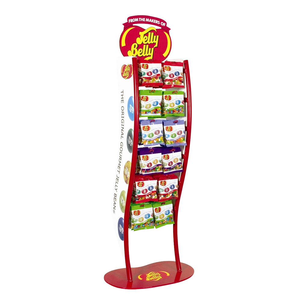 Wholesale Jelly Belly Ripple Rack-1ct Case Bulk