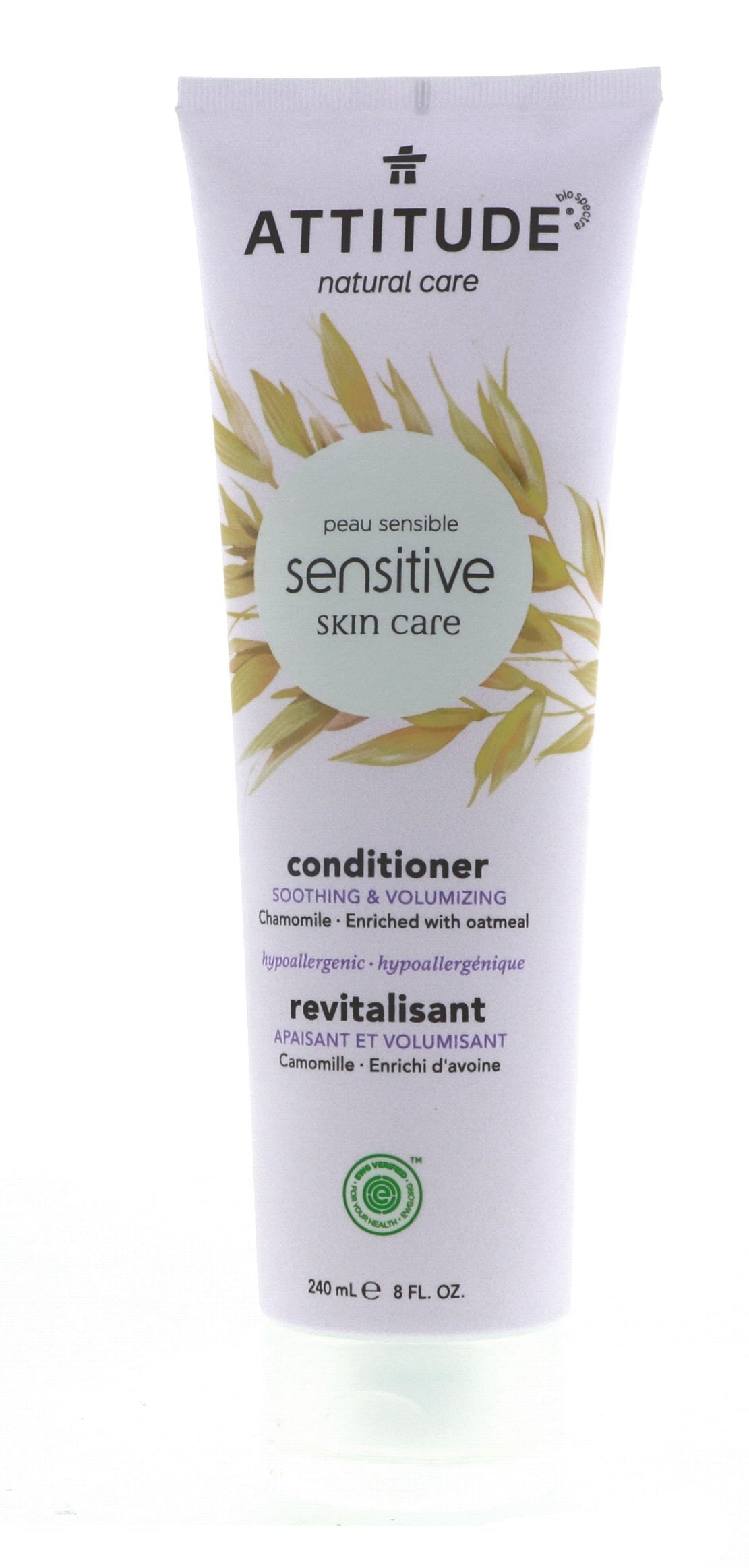 Attitude Sensitive Skin Conditioner Soothing & Volumizing Chamomile Bottle