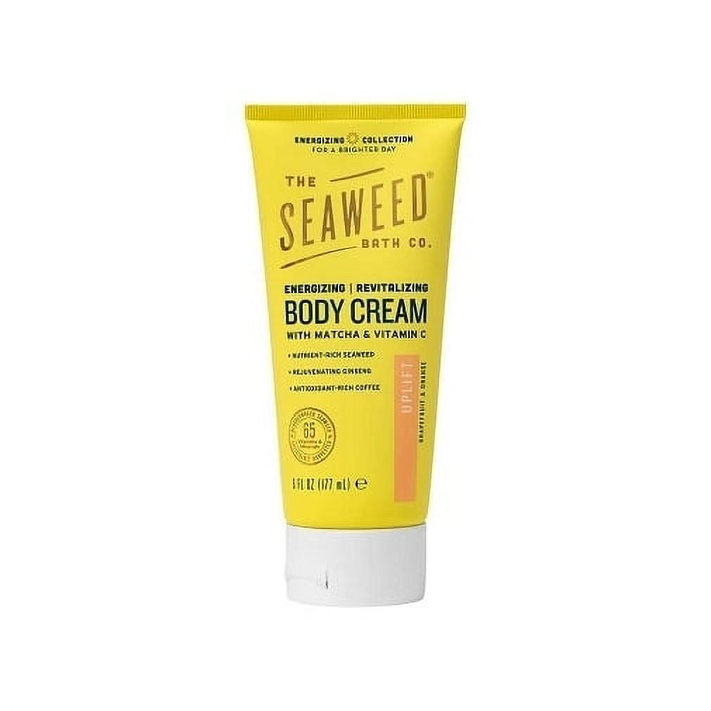 Sea Weed Bath Company Body Cream Energizing Uplift 6 oz Bottle
