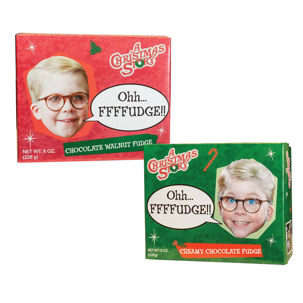 Wholesale A Christmas Story Fudge Assorted 8 Oz Theater Box-12ct Case Bulk