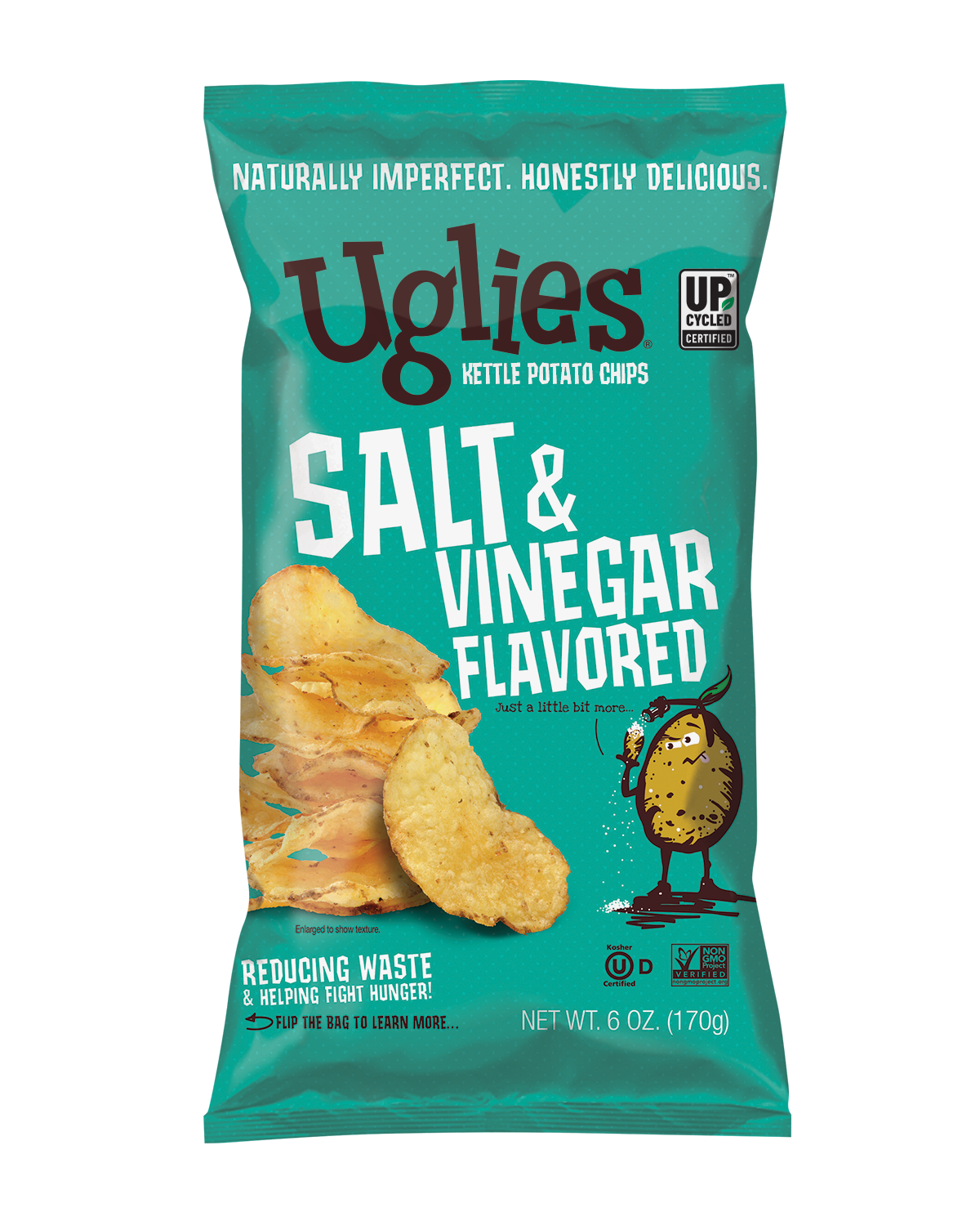 Uglies Potato Chips Salt Vinegar 1 Oz