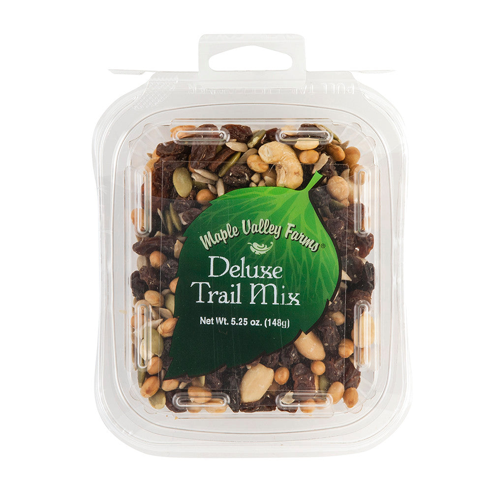 Wholesale Maple Valley Farms Deluxe Trail Mix 5.25 Oz Peg Tub-6ct Case Bulk