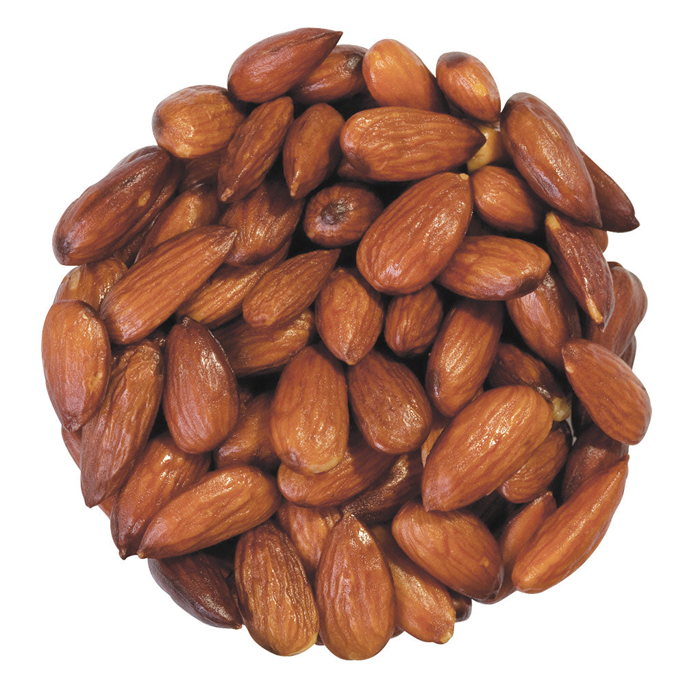 Wholesale Almonds Roasted Unsalted 20/22Ct 6.25 Lb-6.25lb Case Bulk