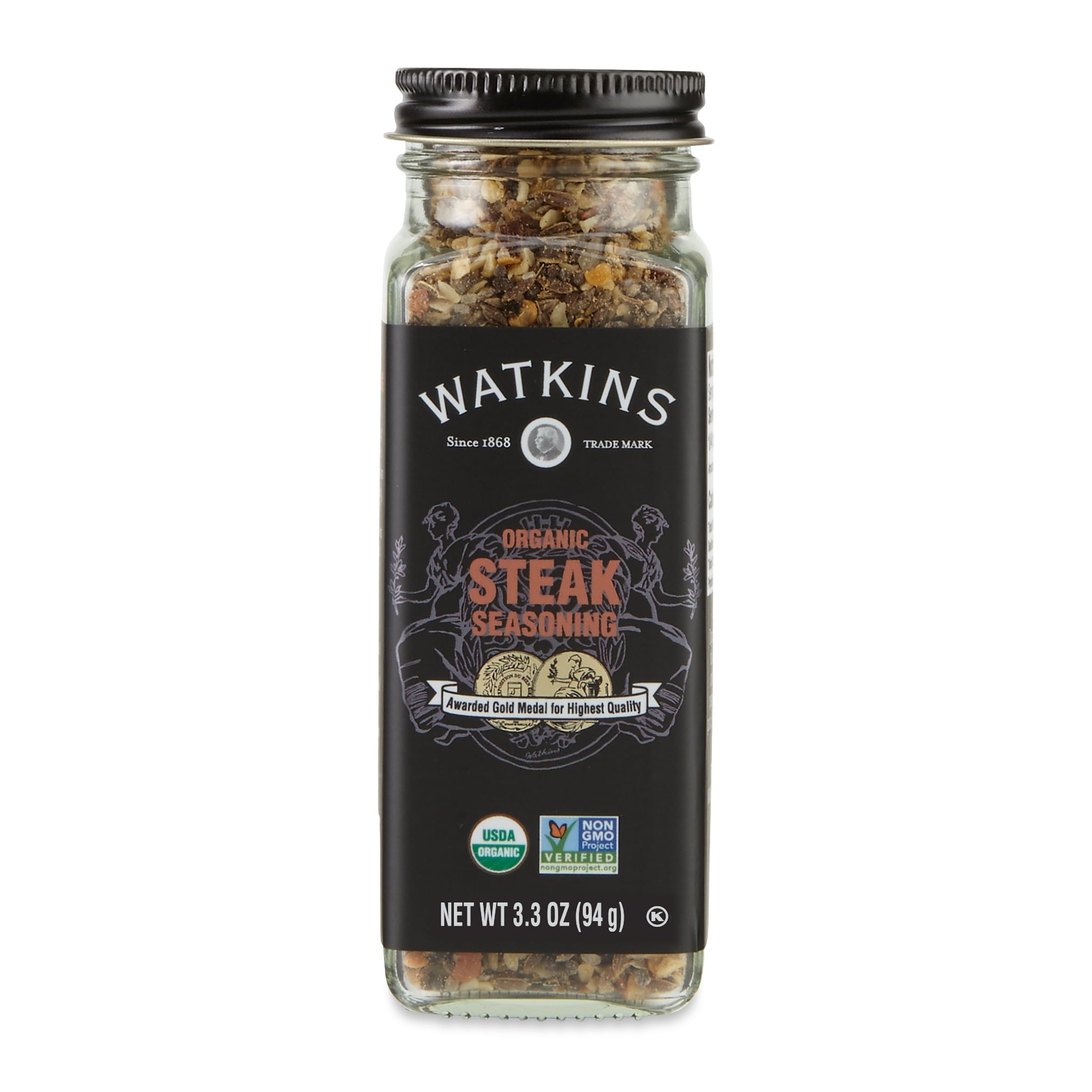Watkins Gourmet Organic Spice Steak Seasoning 3.3 oz