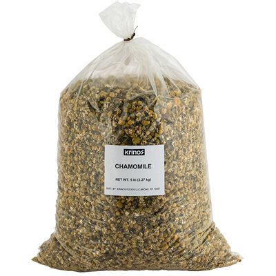 Wholesale Krinos Chamomile Flowers (loose) 5lb box-1 Ct Case Bulk