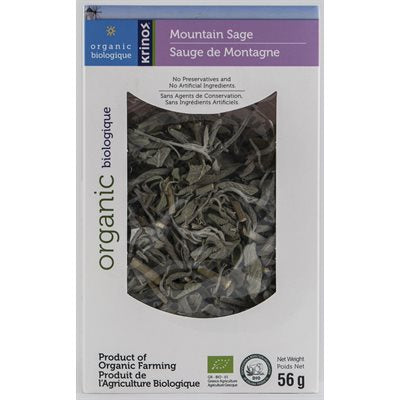 Krinos Organic Greek Sage 56G Box