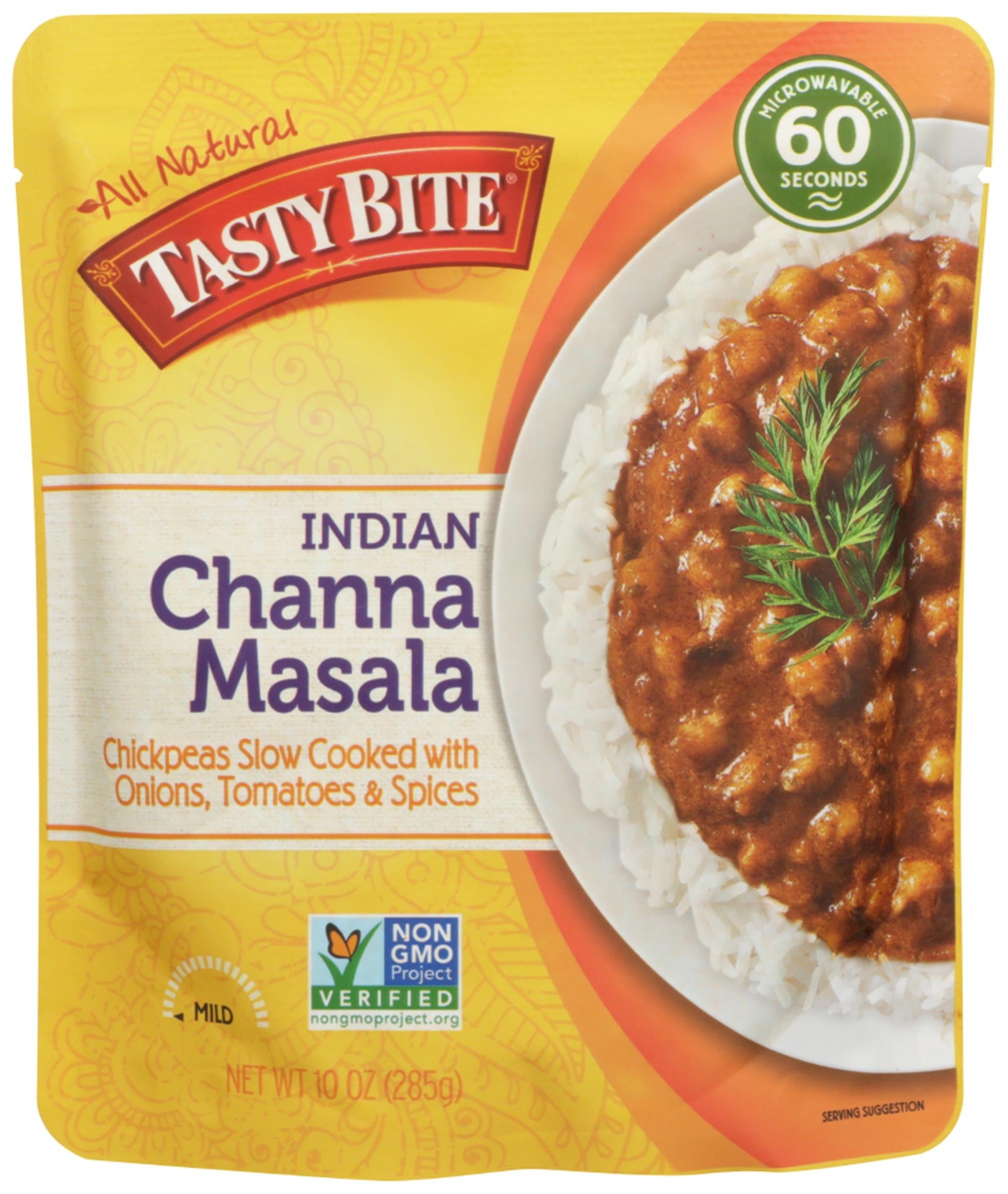 Tasty Bite Channa Masala Entree Heat & Eat 10 Oz