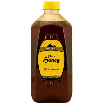 Wholesale Pyramid Honey 5Lb Plastic Bottle- Bulk