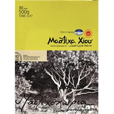Chios Gum Mastic Growers Mastic Gum Tears 500G Box