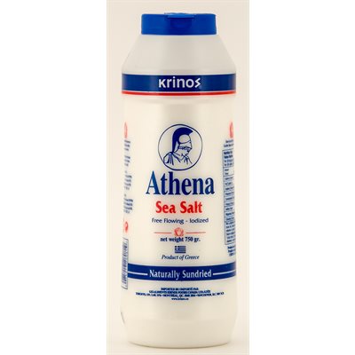Krinos Sea Salt 750G Plastic Bottle