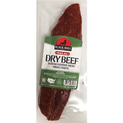 Wholesale Black Bull Halal Dry Beef- Bulk