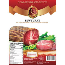 Wholesale George's Smoked Dried Pork Shoulder (Suvi Vrat) Approx. 20lb case- Bulk