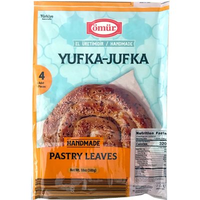 Omur Square Yufka 500G Bag