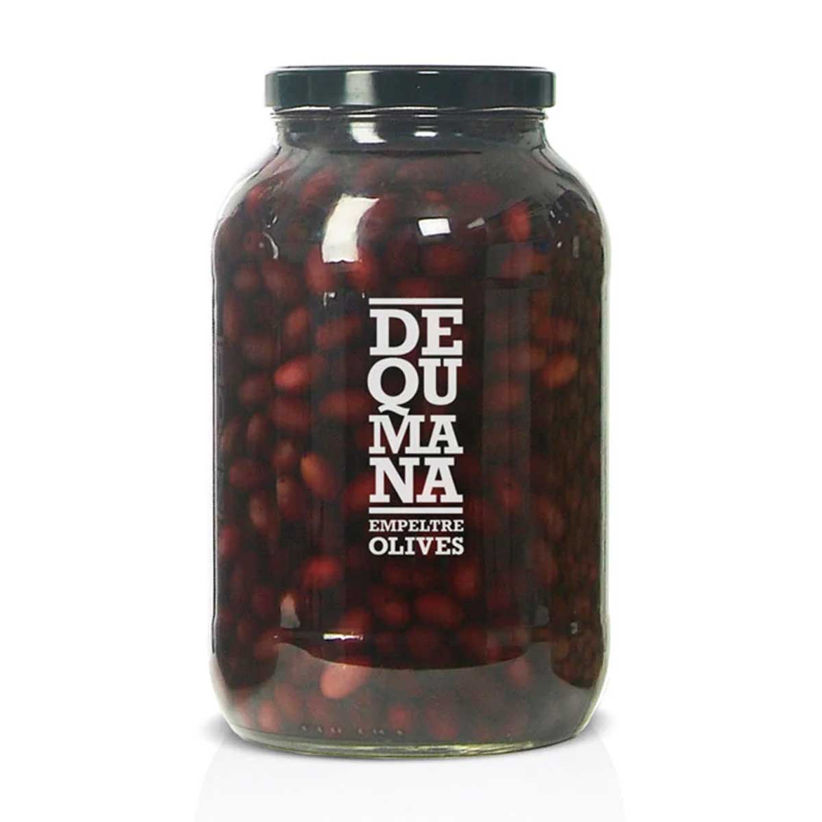 Dequmana Empeltre Olives Unpitted 7 oz