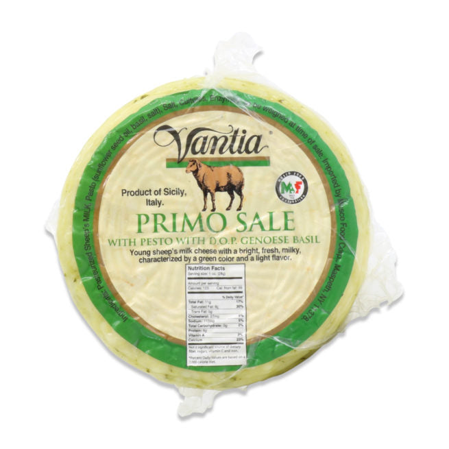 Vantia Primo Sale with Pesto Cheese 500 Gram