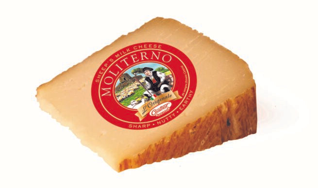 Wholesale Central Classic Moliterno Large Wedge Cheese 7 OZ-8ct Case Bulk