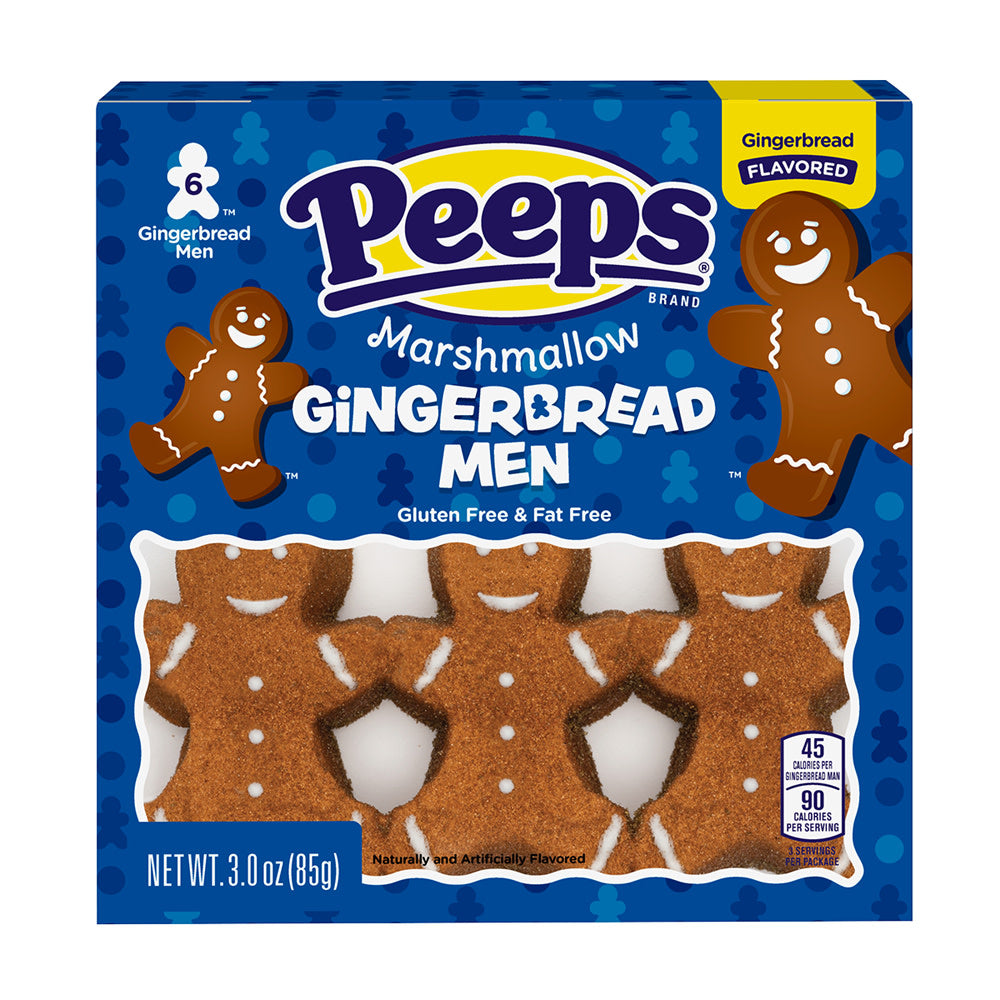 Wholesale Peeps Gingerbread Men 3 Oz-12ct Case Bulk