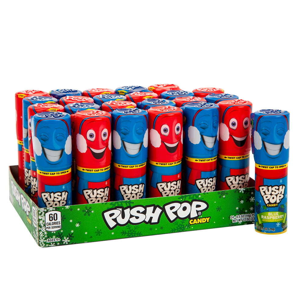 Wholesale Push Pop Christmas 0.5 Oz- Bulk