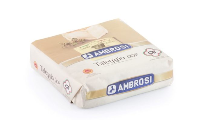 Wholesale Ambrosi Taleggio Cheese 5 LB-1ct Case Bulk