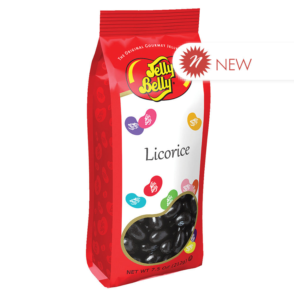 Wholesale Jelly Belly Licorice 7.5 Oz Gift Bag- Bulk