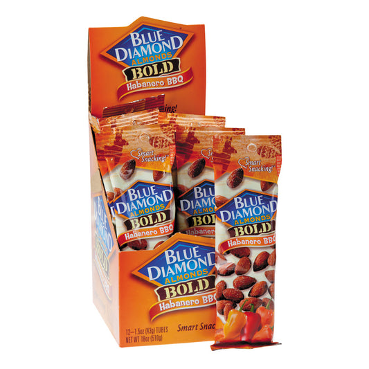 Wholesale Blue Diamond Habanero Bbq Almonds 1.5 Oz Bag- Bulk