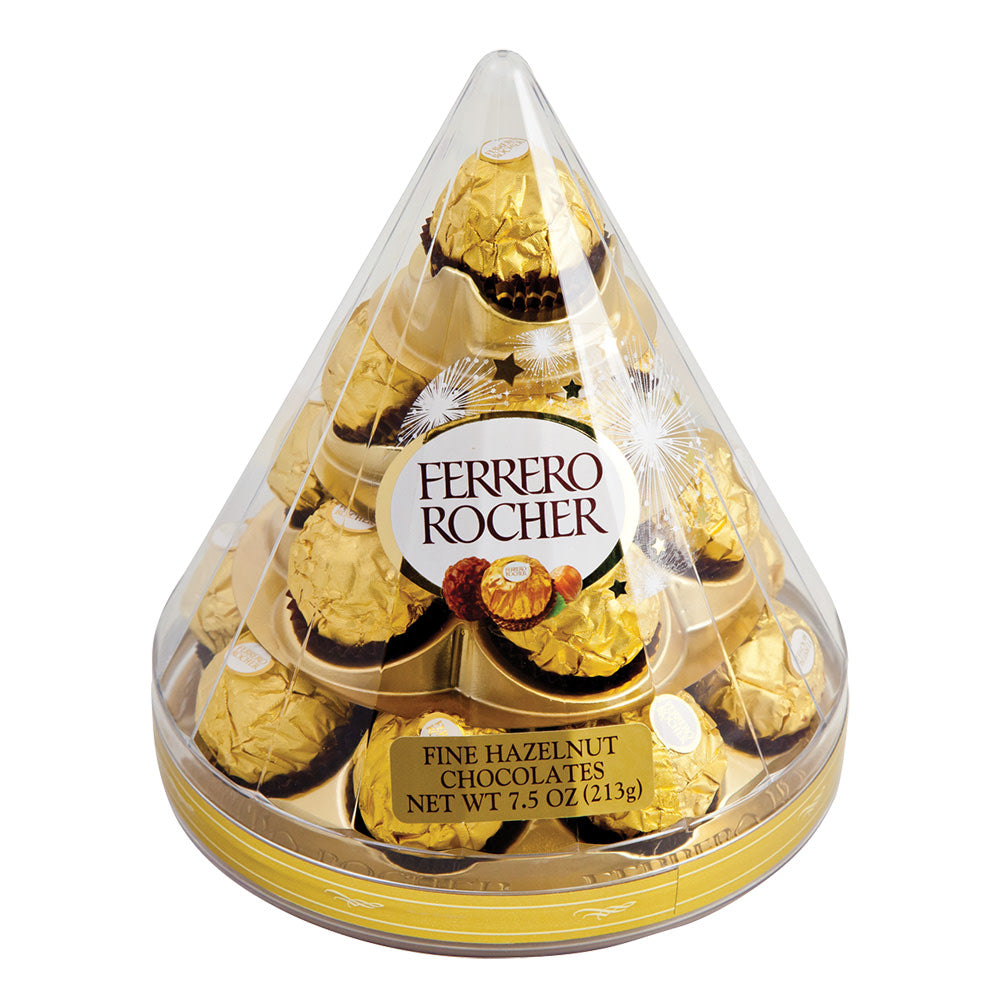 Wholesale Ferrero Rocher Cone 17 Pc 7.5 Oz-4ct Case Bulk