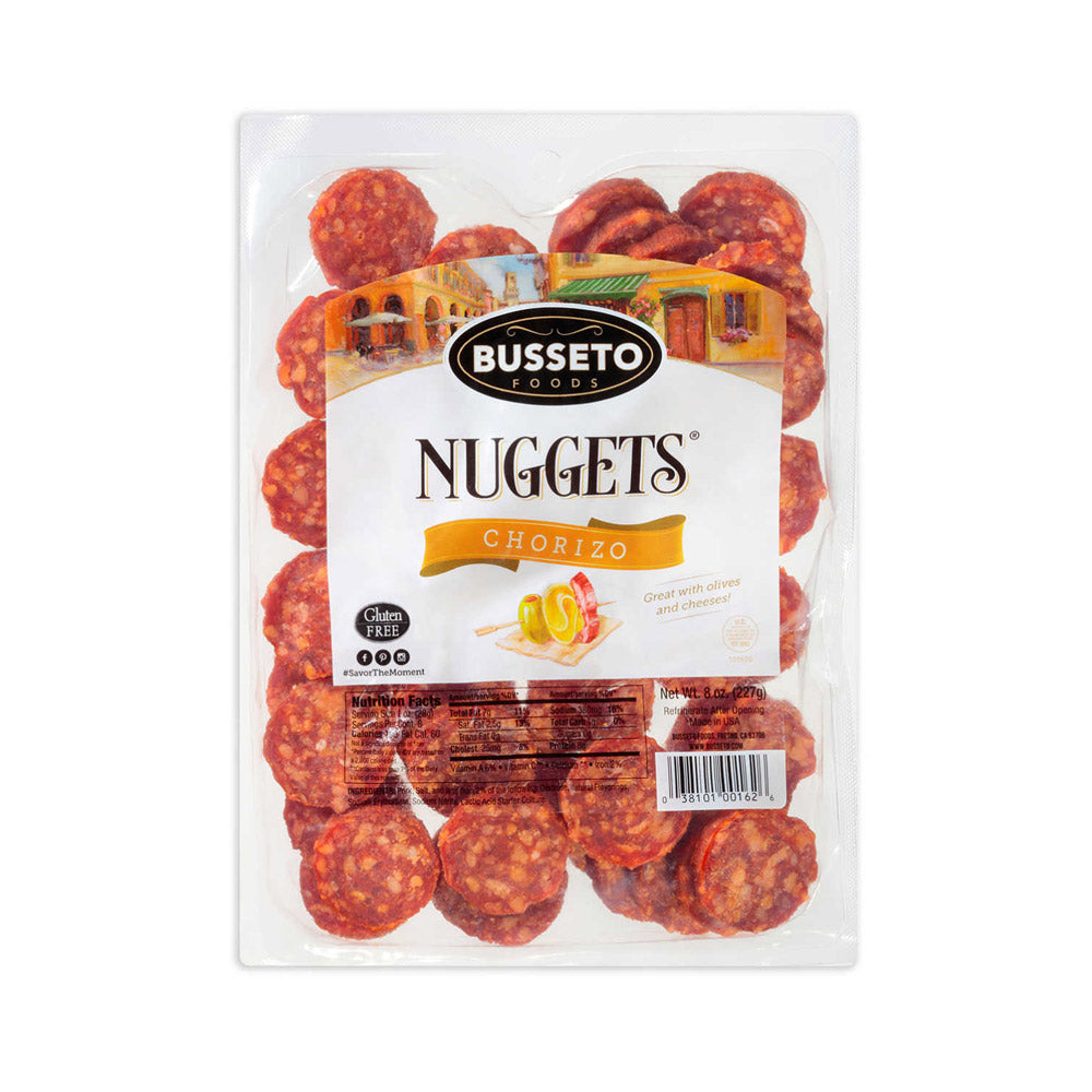 Busseto Chorizo Nuggets 8oz 12ct