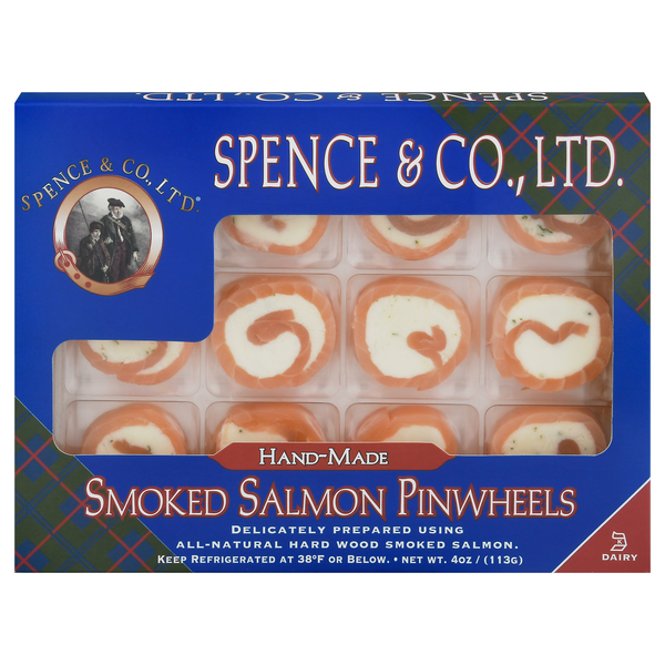 Spence & Co Ltd Smoked Salmon Pinwheels 4oz 5ct