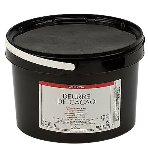 Wholesale Valrhona Beurre De Cacao Butter 3 kg-1ct Case Bulk